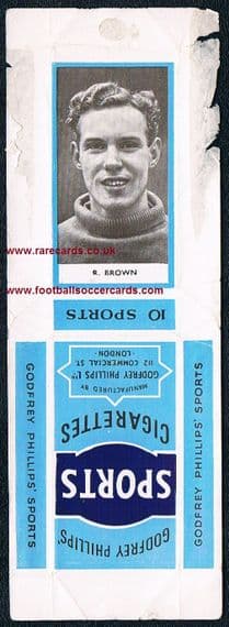 1950 Glasgow Rangers Brown 10s pack
