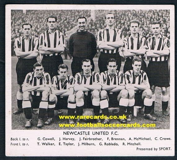 1950 Newcastle United Sport rarer type