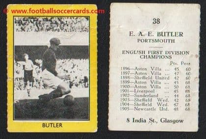 1950 Portsmouth Butler 38 Sport Aces by M.M. Frame of Glasgow