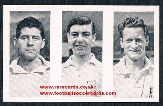 1950s UNCUT trio: Ford, Tom Finney & Johnny Haynes LEGENDS by Mitcham Foods