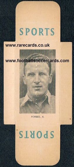 1951 Alex Forbes Arsenal Sheff U slide