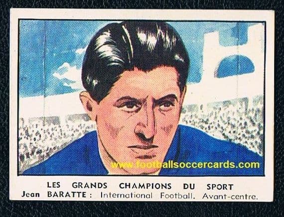1951 Union Chox Jean Baratte France Lille unused card