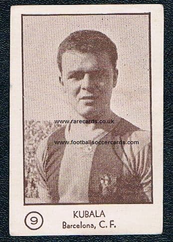 1953/54 Arga Kubala 9 narrower