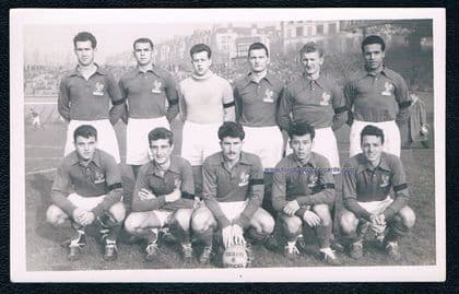 1953 Just Fontaine DARTUS ROOKIE CARD 1st cap France v Luxemburg