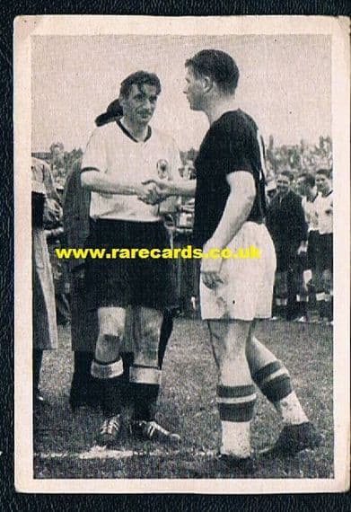1954 Puskas 85 handshake OK Gum