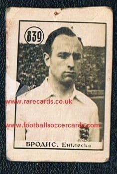1954 WC54 Ivor Broadis NUFC Yugo card