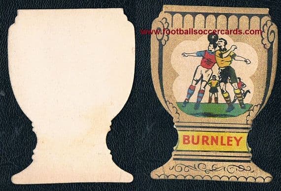 1955 Burnley by A J Donaldson Gold Cups series