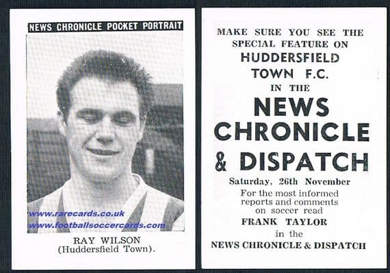 1955 Wilson Huddersfield News Chronicle