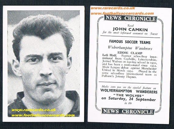 1955 Wolves News Chronicle Clamp