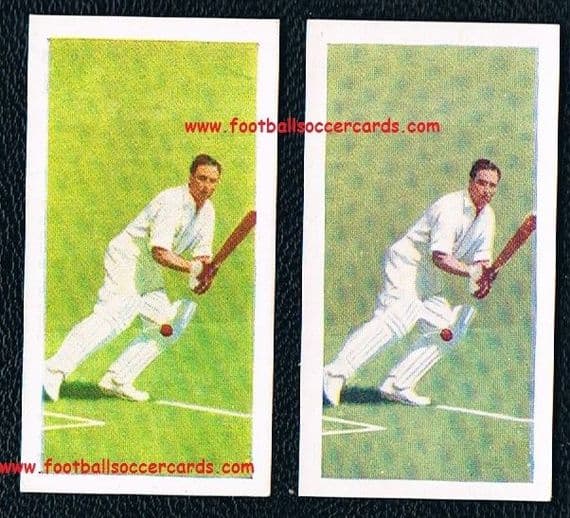 1956 Denis Compton record breaking Arsenal & Middx England cricketer Cadet Sweets pair