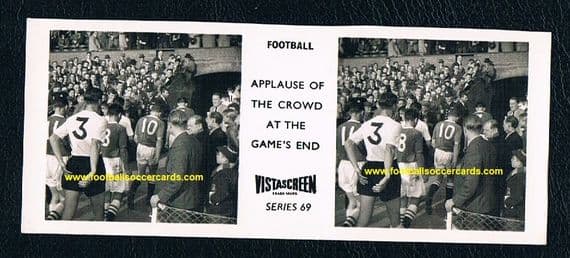 1957 Chelsea v Luton Town 1:3 Hatters win, Les Jones 3 and Jimmy Greaves rookie card 10 seen