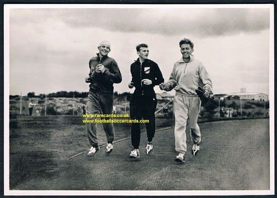 1957 DDR E.German All Time Great Emil Emil Zátopek & Dave Stephens Flying milkman