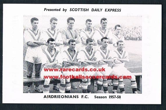 1957 Scots Daily Express Airdrie