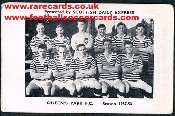 1957 Scots Daily Express Queen's Park