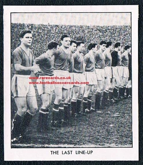 1958 Adventure Man U Busby Babes sticker