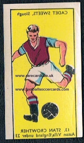 1958 Cadet transfer decal Villa Crowther