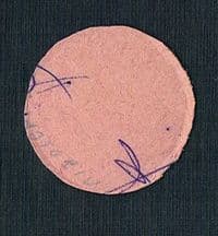 1958 Djalma Santos GUARA packet-issue card cut as intended from Guarinda cola carton SEE extra photo