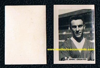 1958 early card of Jimmy Greaves by Colinville Gum, autumn 58 rarity CLEAN