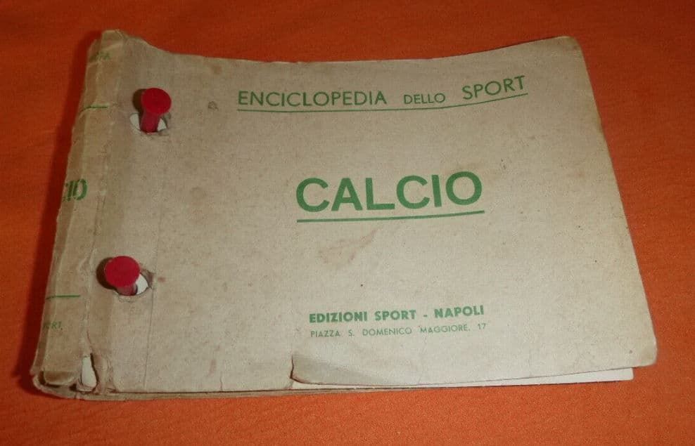 1958 Fangio Italian Sport-Napoli fiche-card issue light fault