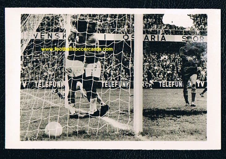 1958 Pele ROOKIE CARD Bremer Fachring World Cup winning goal BARGAIN . See the supporting photos