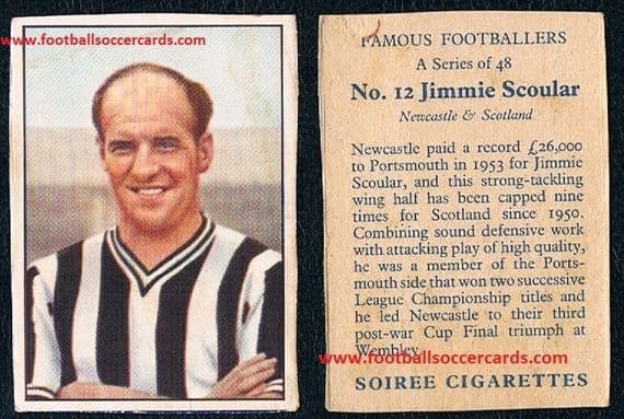 1958 Scoular Newcastle Scotland 12 SOIREE CIGARETTES PACKET ISSUE top rarity