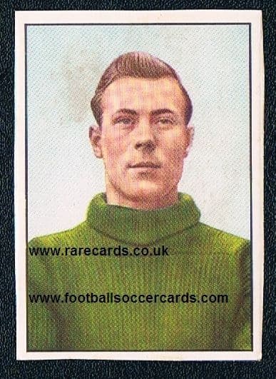 1958 Soiree Arsenal Kelsey goalie Wales