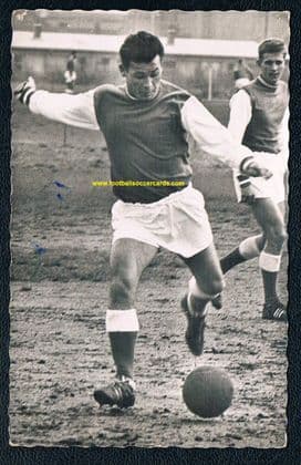 1959 Just Fontaine Miroir Sprint Bw postcard redemption card