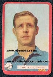 Carte Foot Cossou – Mirror Sprint 1961-62 #22 – Collection Vintage