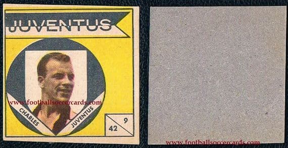 1960 John Charles VAV 42-9 card Juventus Leeds Wales