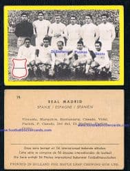 DI STEFANO REAL MADRID SPAIN ESPANA 1959-1960 CARTE CARD