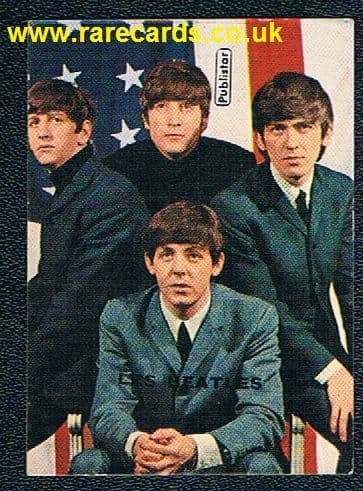 1960's French PUBLISTAR Les Beatles card