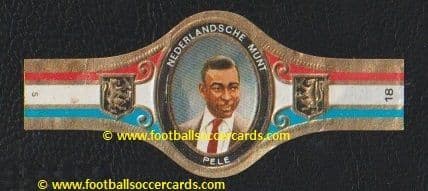 1960's Munt Pele cigar band from Holland, used