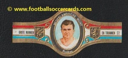1960's Munt Puskas cigar band from Holland