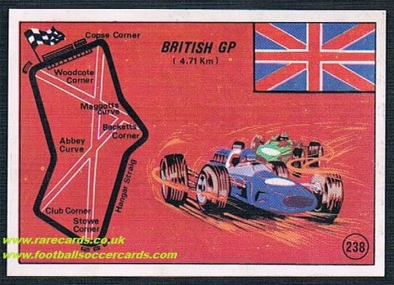 1960s British F1 Silverstone 238