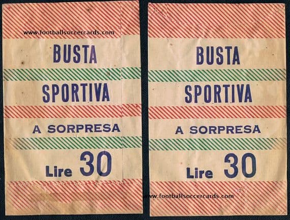 1960s Busta Sportiva Lucky Surprise Bag from Italy, 30 Lire, still sealed