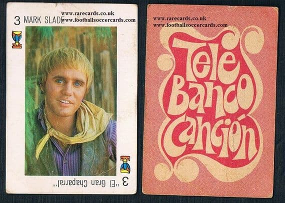 1960s Mark Slade 11 High Chaparral Salem card