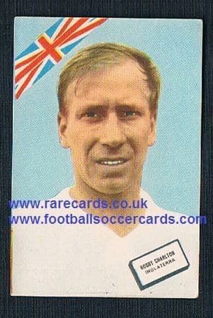 1960s Spanish FKS DisgraFher Bobby Charlton Man Utd England