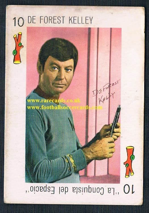 1960s Star Trek Bones McCoy Deforest Kelley SPAIN