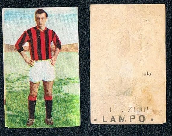 1961 Altafini the WC58 winner & TRIPLE-Golden Boot legend on a rare Lampo card AMR faults LOW price