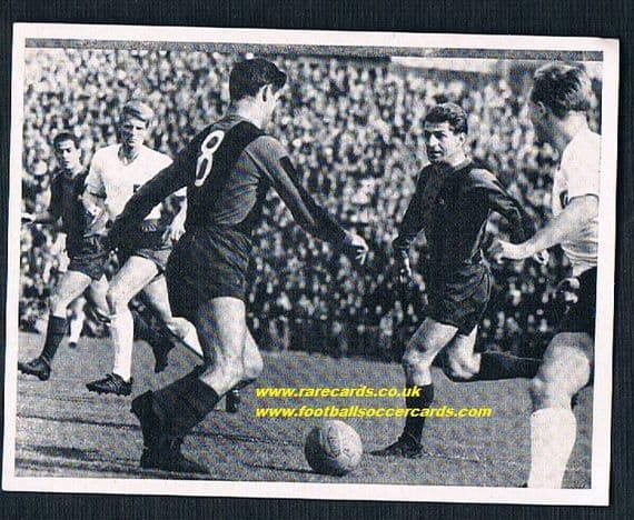 1961 European semi Barca Hamburg Suarez