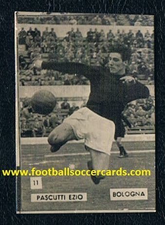 1961 Ezio Padciutto BOLOGNA by Galli, Italian trade card
