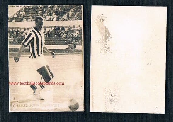 1961 John Charles Juventus by Galli a very rare Italian issuer photocard with SOLD