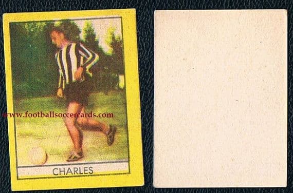 1961 John Charles yellow-border Stella card
