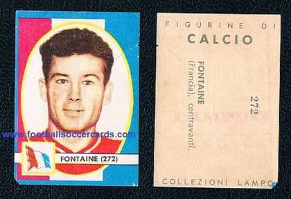 1961 LAMPO Just Fontaine 272 Figurine di Calcio, faults
