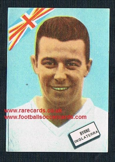 1962 Crystal Palace West Ham Johnny Byrne Disgra Fher WC62, plain back as new