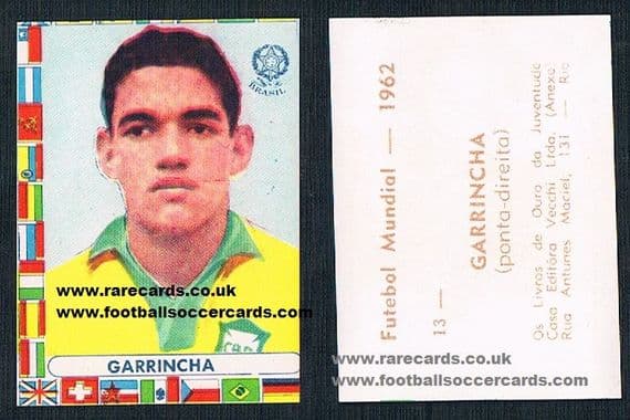 1962 Garrincha by Vecchi in Brazil