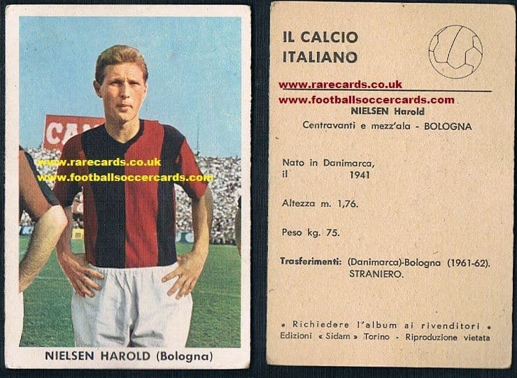 1962 Harald Nielsen Bologna Sidam