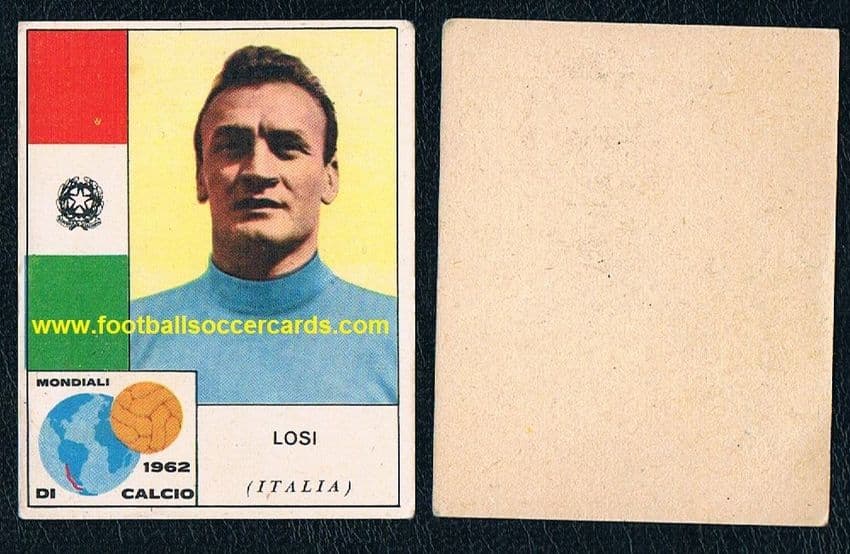 1962 Mira Mondiali di Calcio Losi of Italy