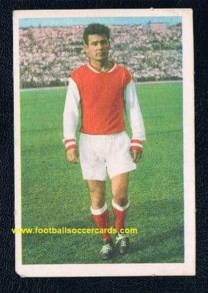 1962 WS Verlag German gum card Just Fontaine Reims