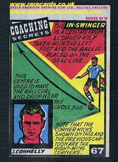 1964 Connelly Burnley Anglo gum insert